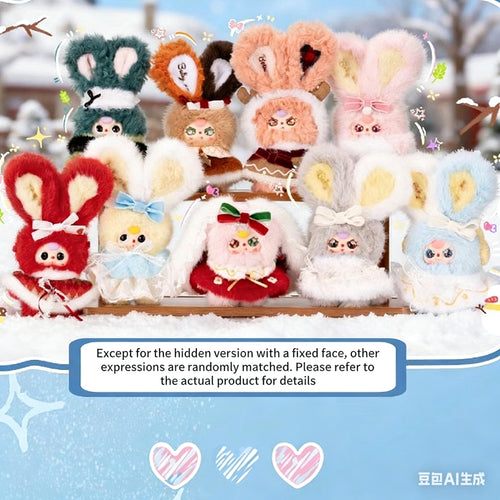 Baby3 Winter Serious Plus & Vinyl Blind Box Doll-festive holiday collectible, cute and fun surprise toy for kids grilfriend