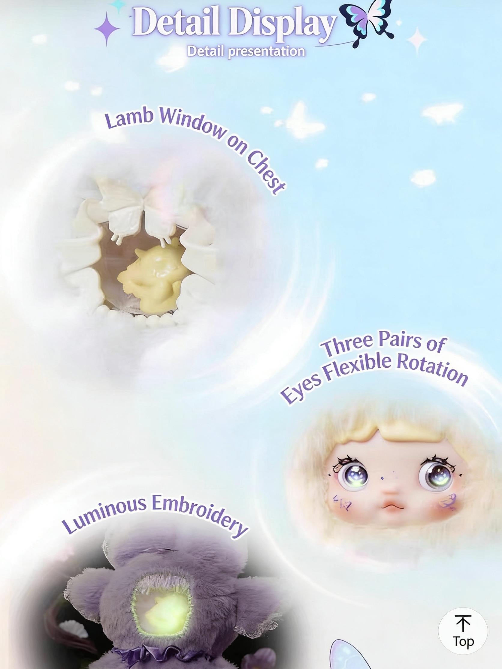 Nommi Fantasy World & Vinyl Blind Box Doll-festive holiday collectible, cute and fun surprise toy for kids grilfriend